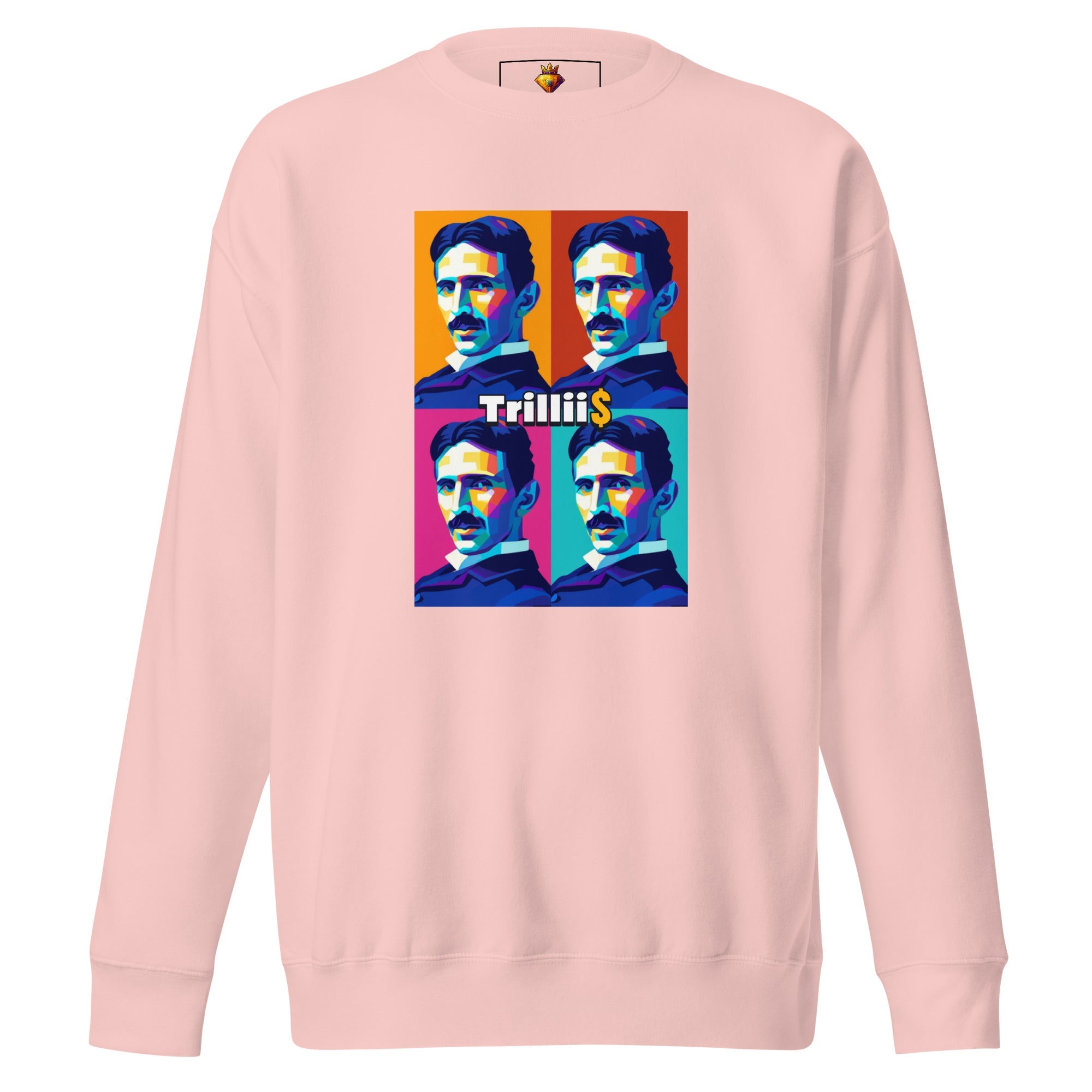 Tesla (Unisex Premium Sweatshirt - 0038) - Trillii