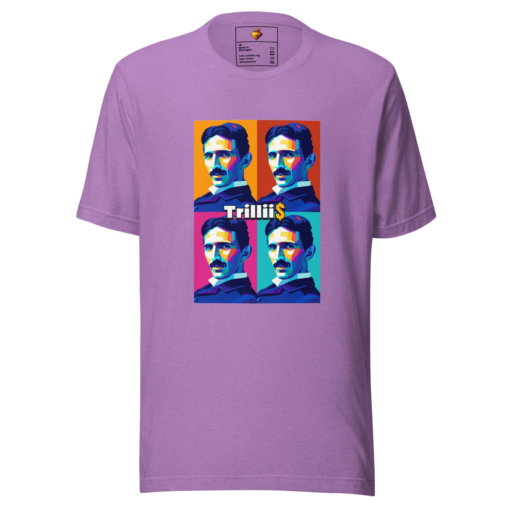 Tesla (Unisex T-shirt - 0038) - Trillii
