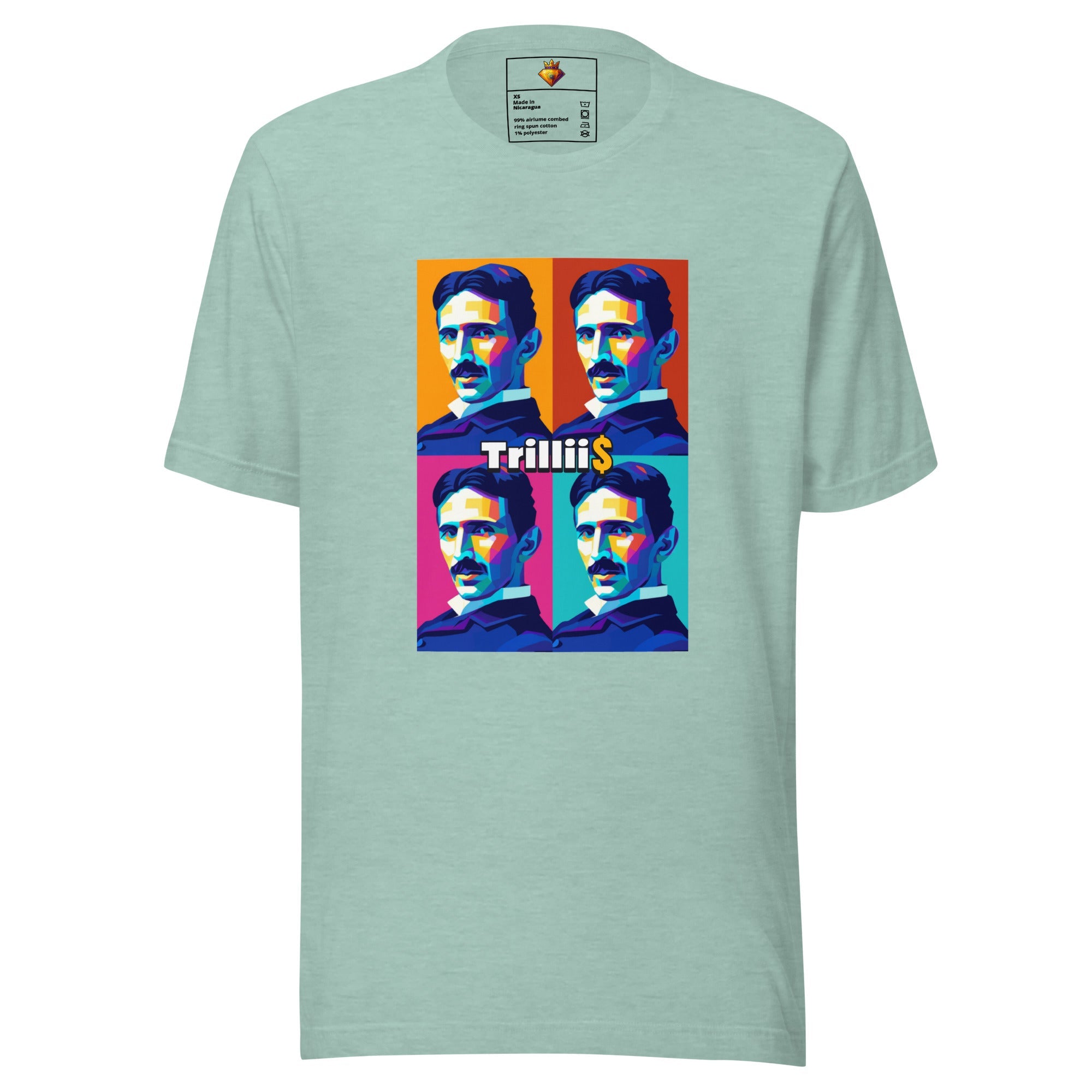 Tesla (Unisex T-shirt - 0038) - Trillii