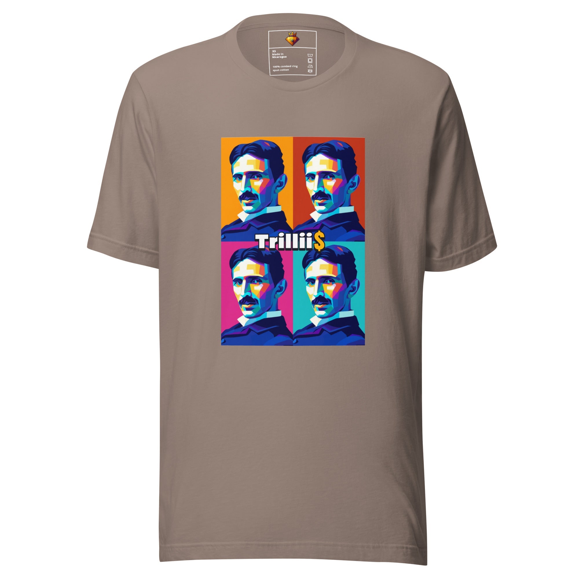 Tesla (Unisex T-shirt - 0038) - Trillii