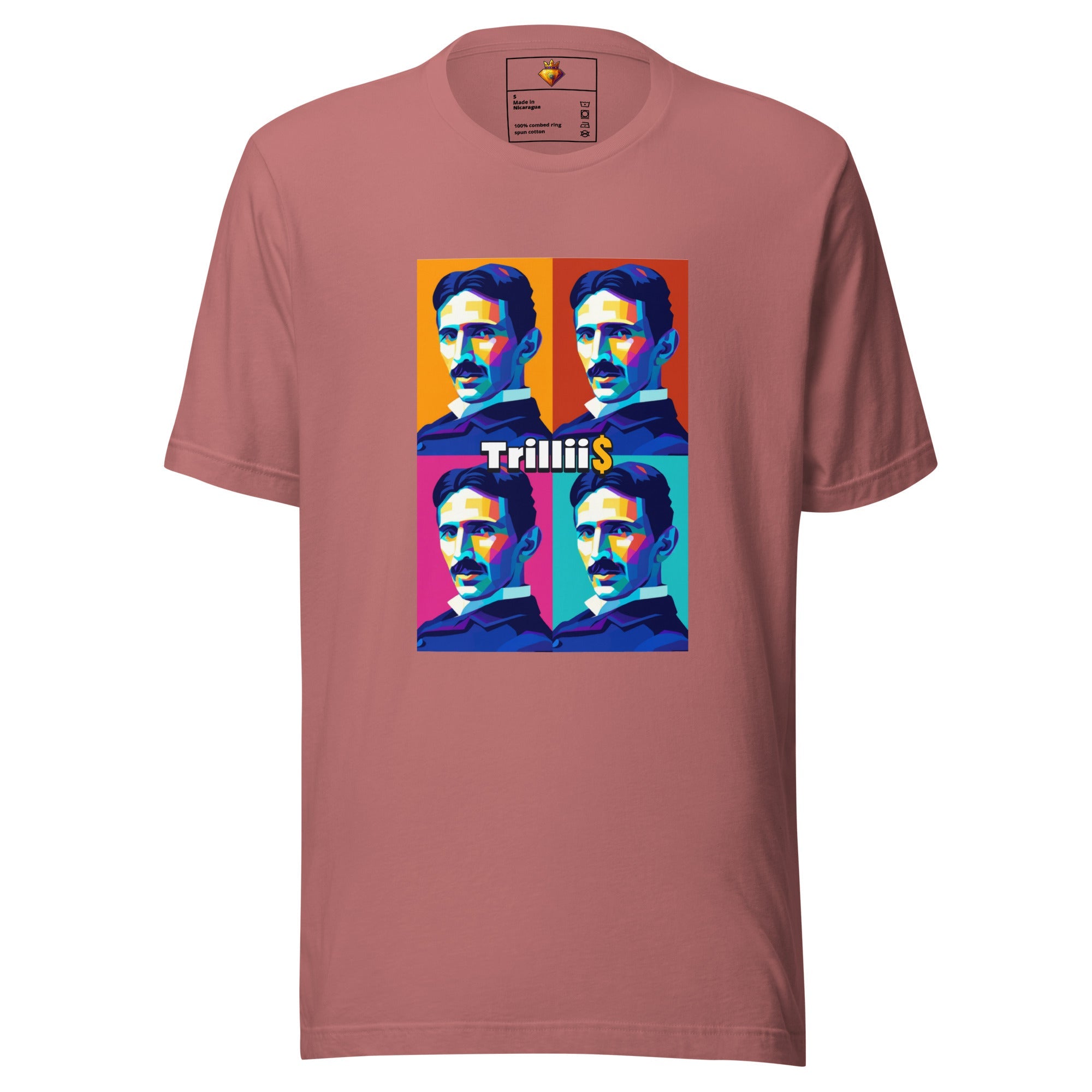 Tesla (Unisex T-shirt - 0038) - Trillii