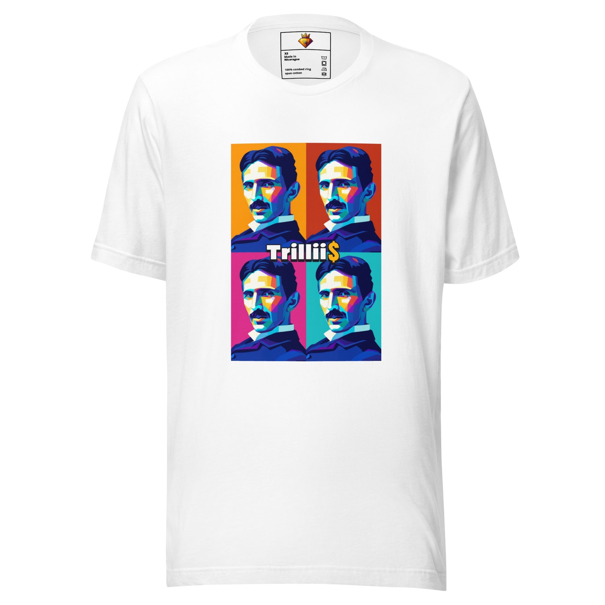 Tesla (Unisex T-shirt - 0038) - Trillii