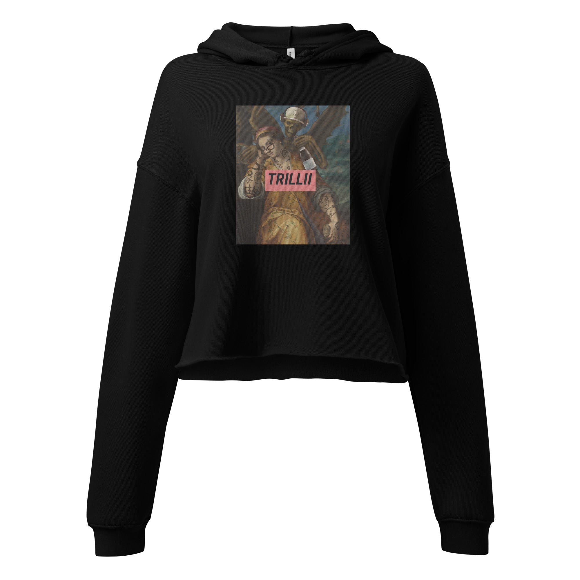 There's Consequences (Crop Hoodie) - Trillii