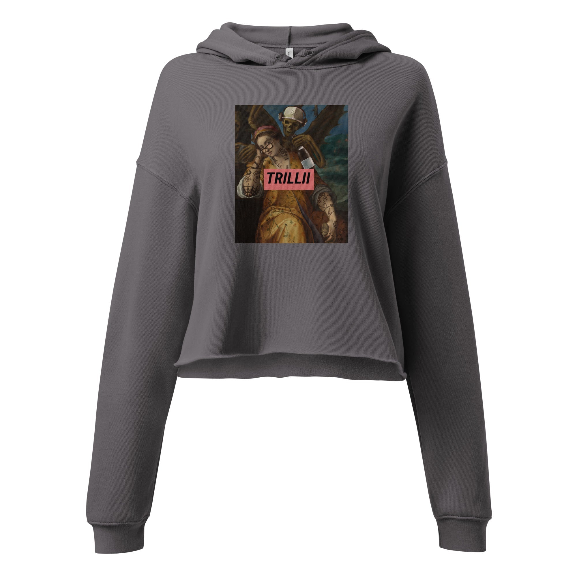 There's Consequences (Crop Hoodie) - Trillii
