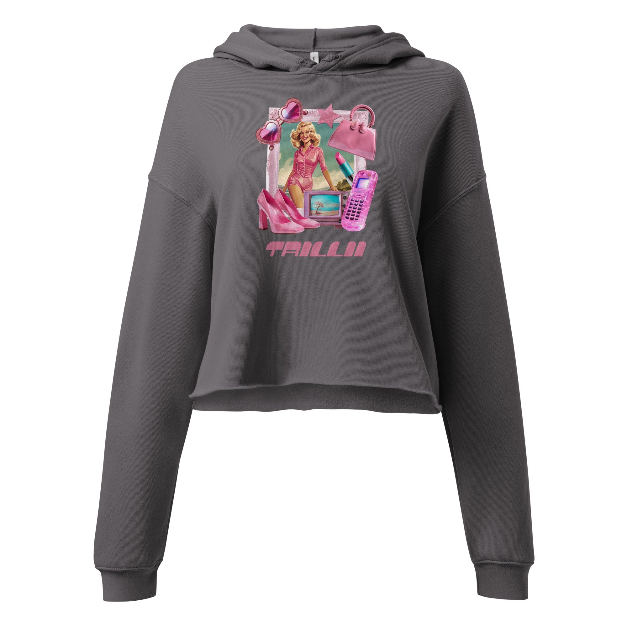 Throwback (Crop Hoodie) - Trillii