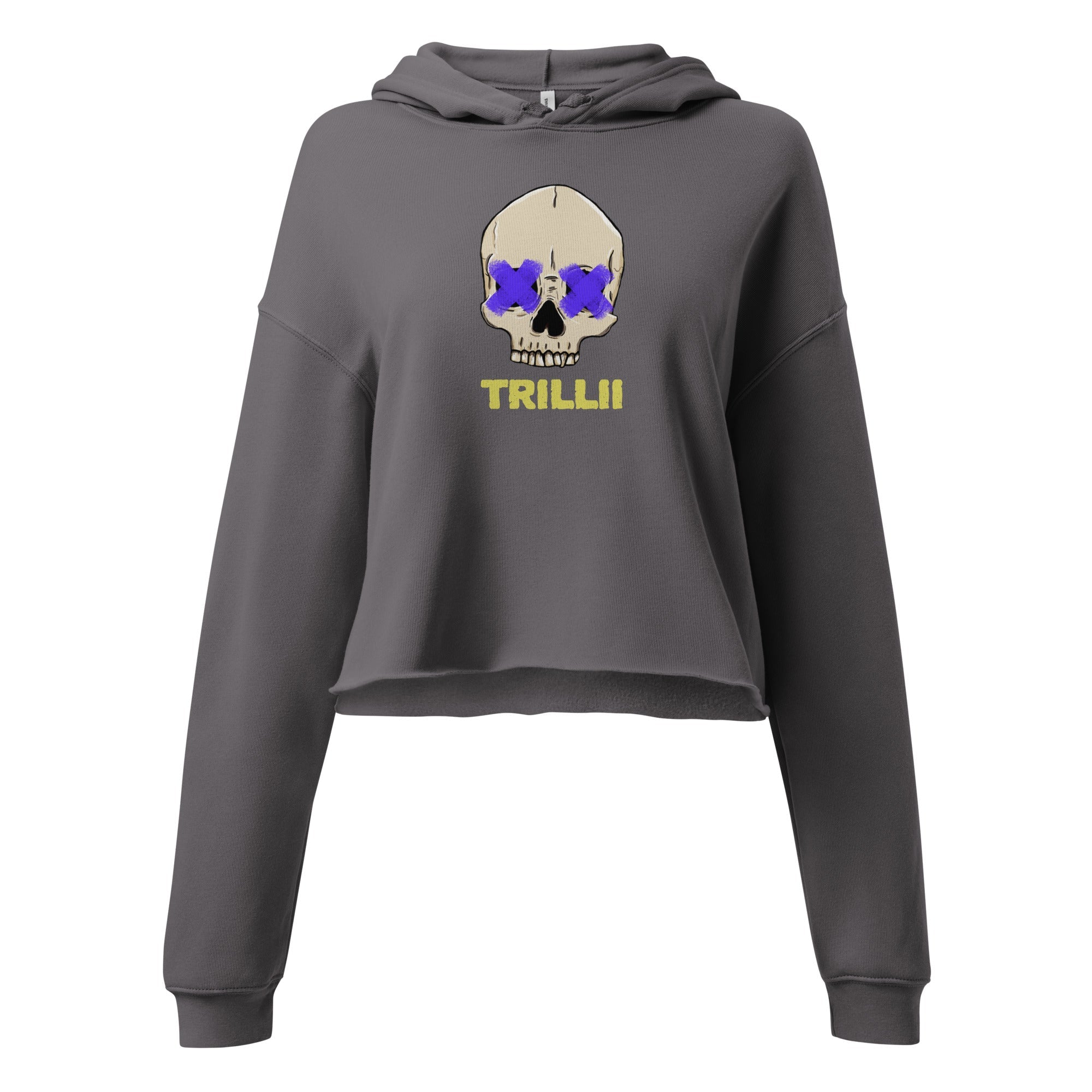 Till Dust (Crop Hoodie) - Trillii