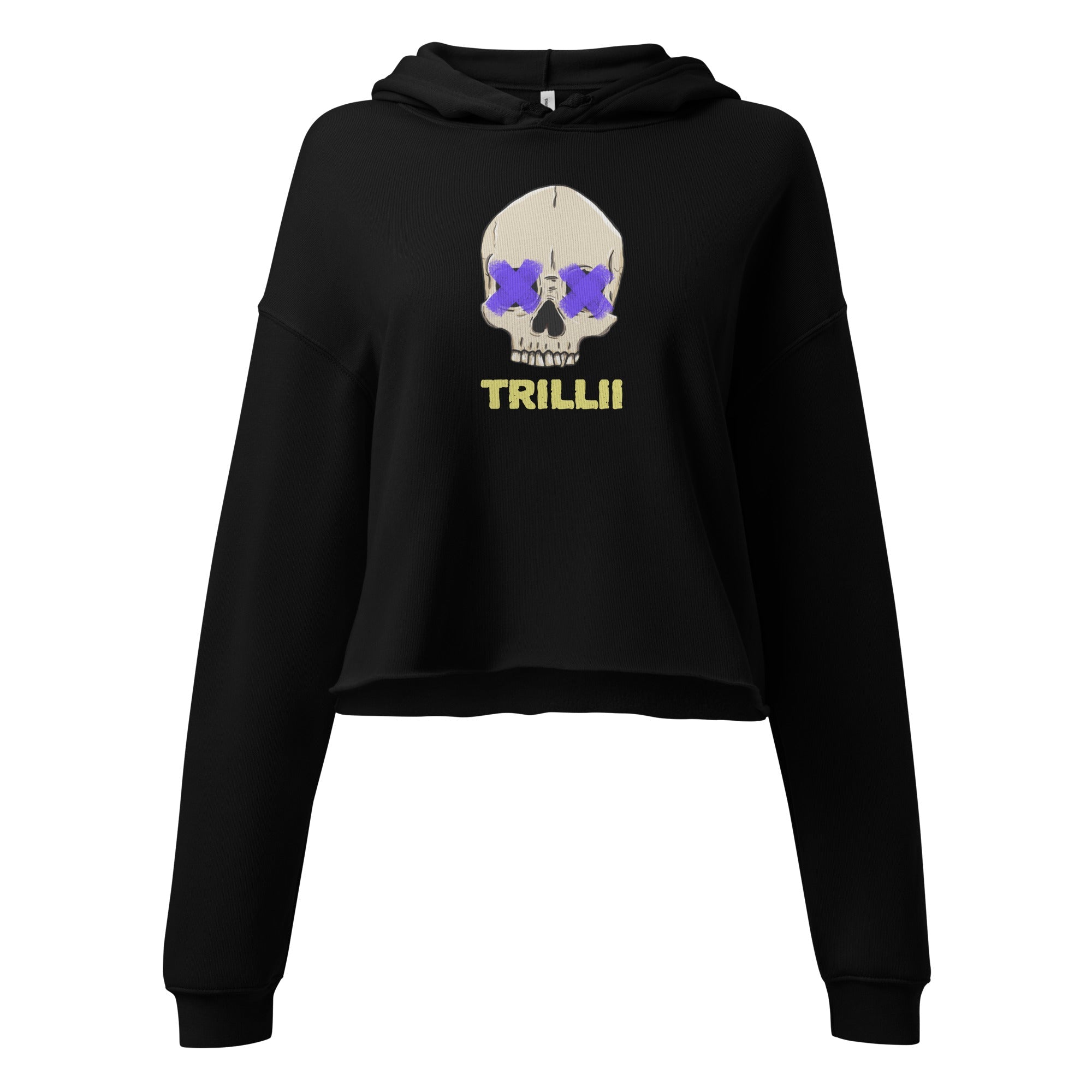 Till Dust (Crop Hoodie) - Trillii