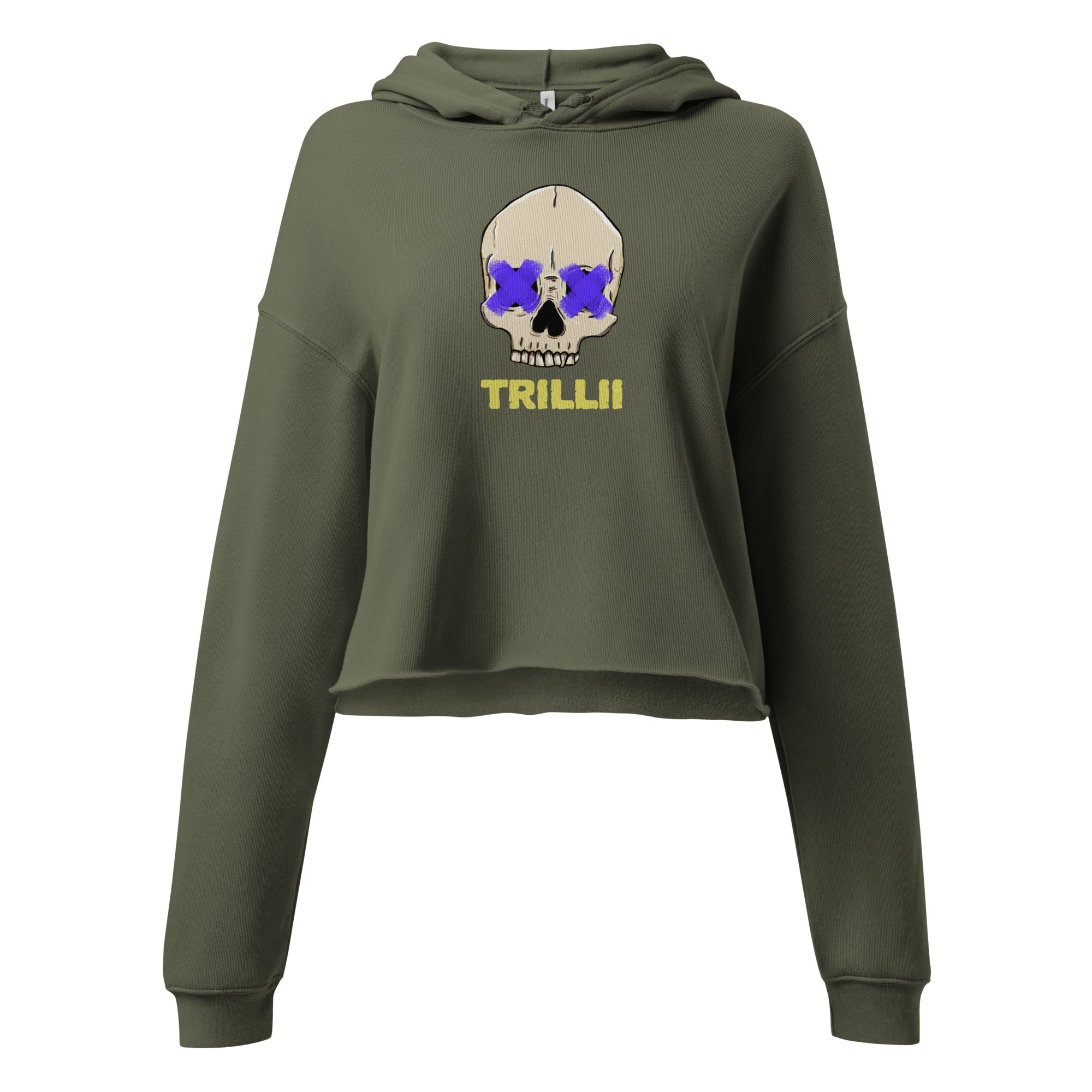 Till Dust (Crop Hoodie) - Trillii