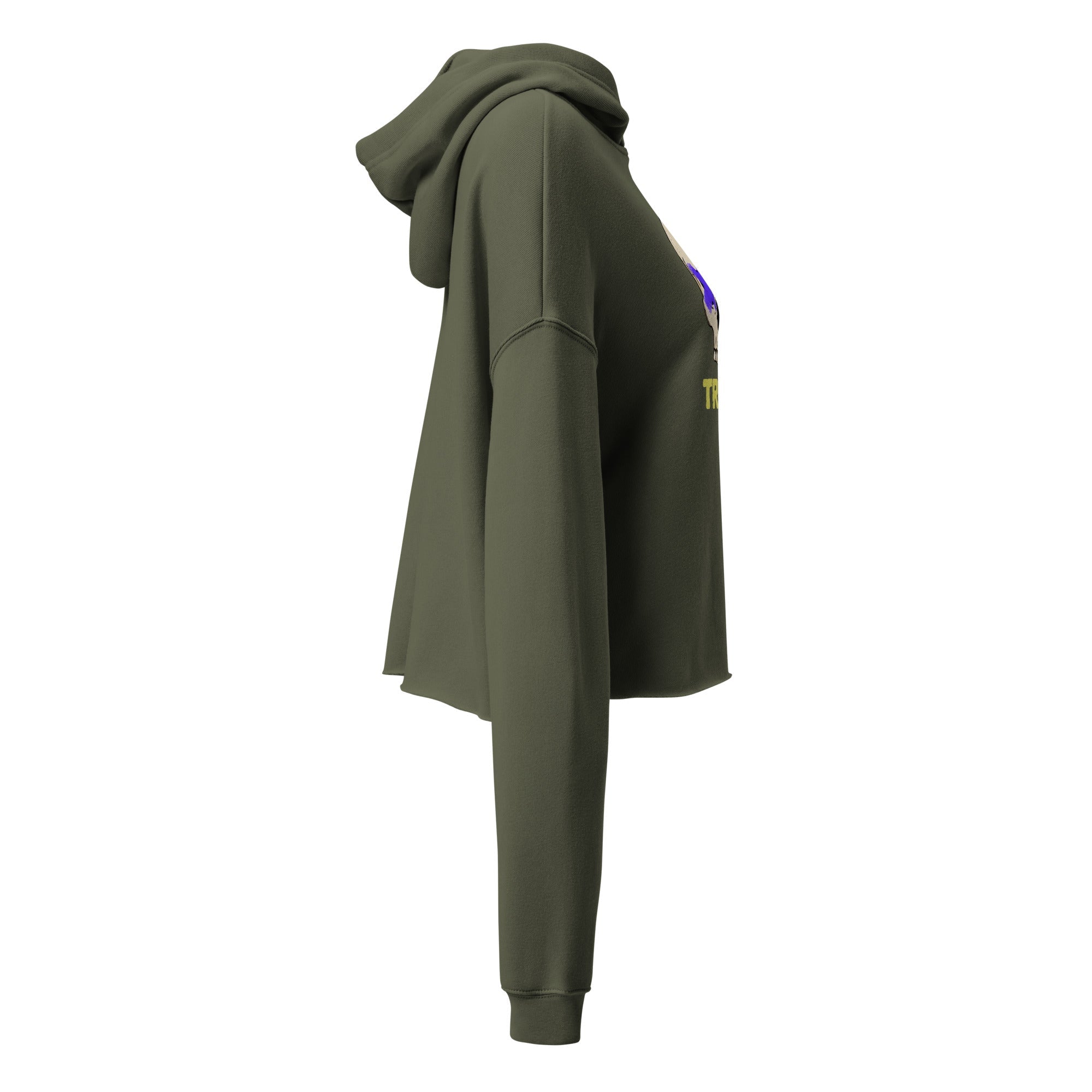 Till Dust (Crop Hoodie) - Trillii