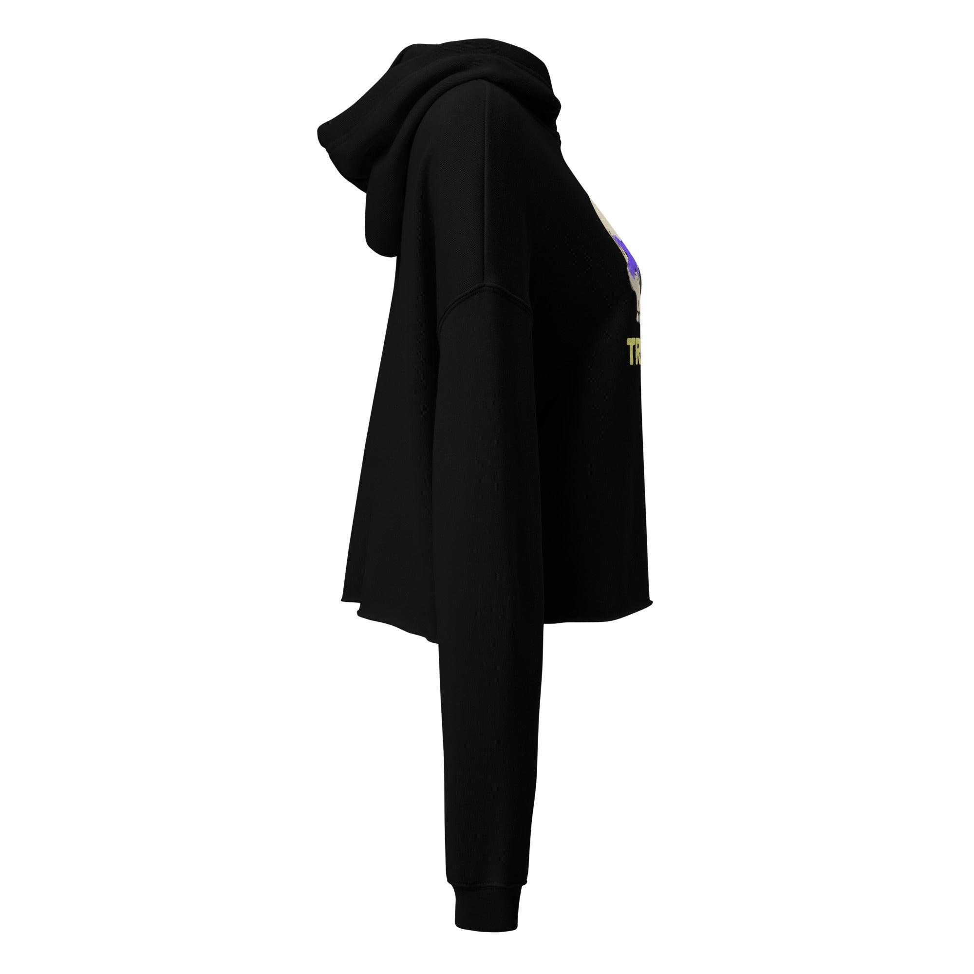 Till Dust (Crop Hoodie) - Trillii
