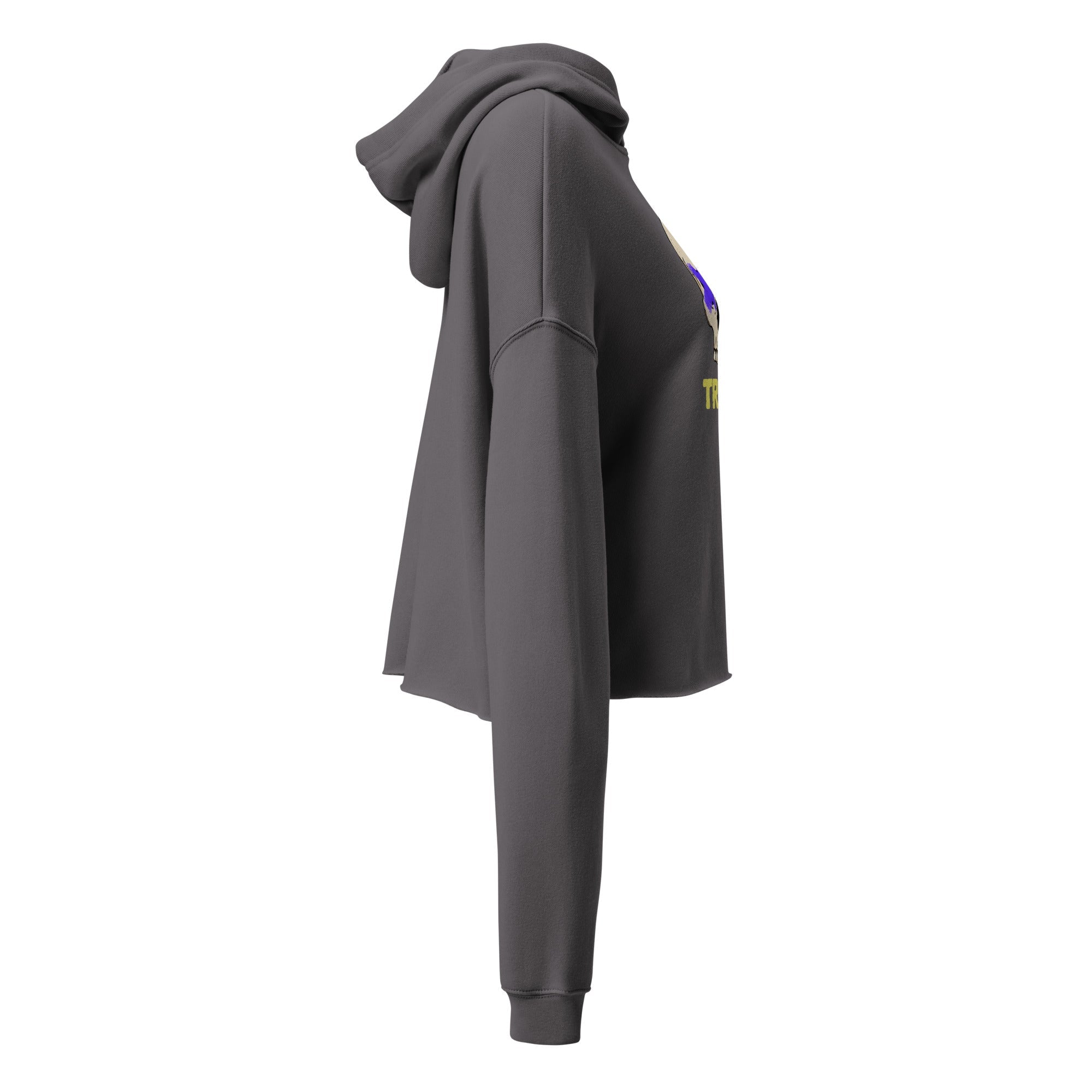 Till Dust (Crop Hoodie) - Trillii