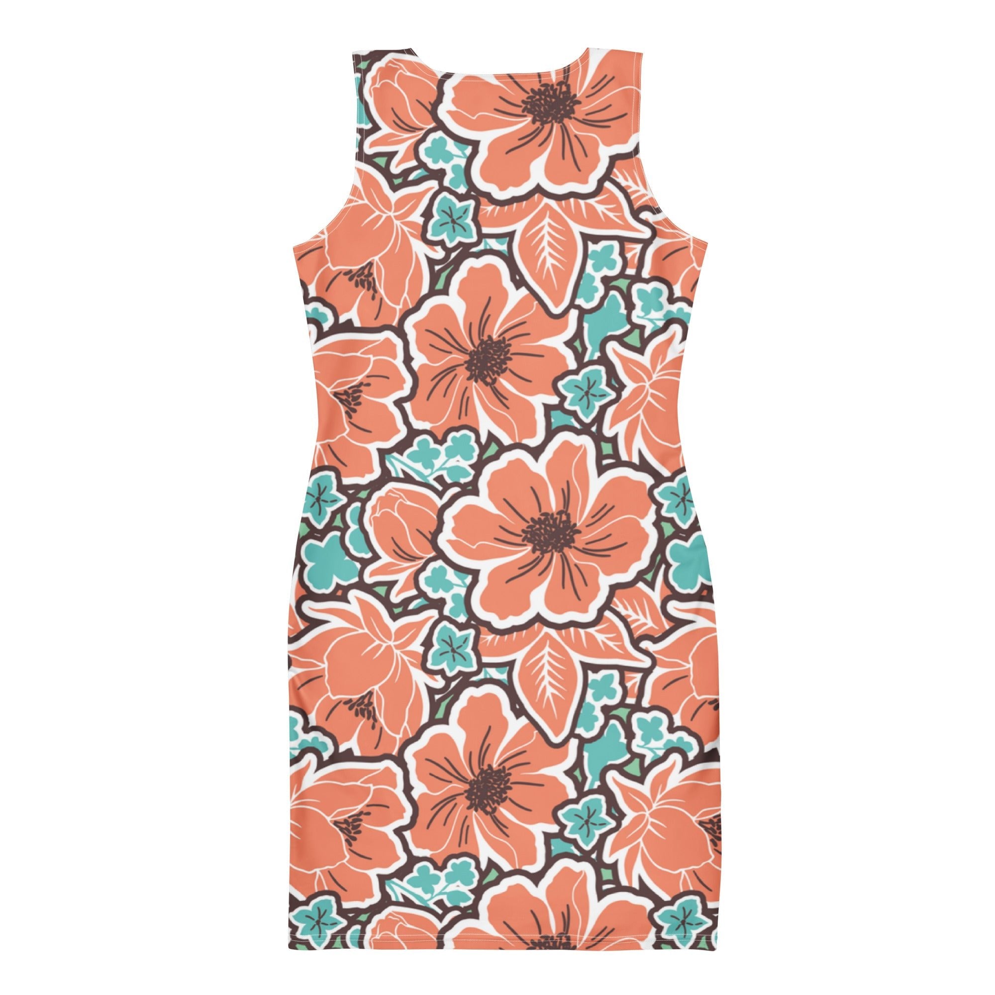 Tropical Ambition (Bodycon Dress - FB0092) - Trillii