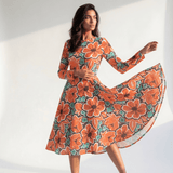 Tropical Ambition (Midi Dress - FB0092) - Trillii