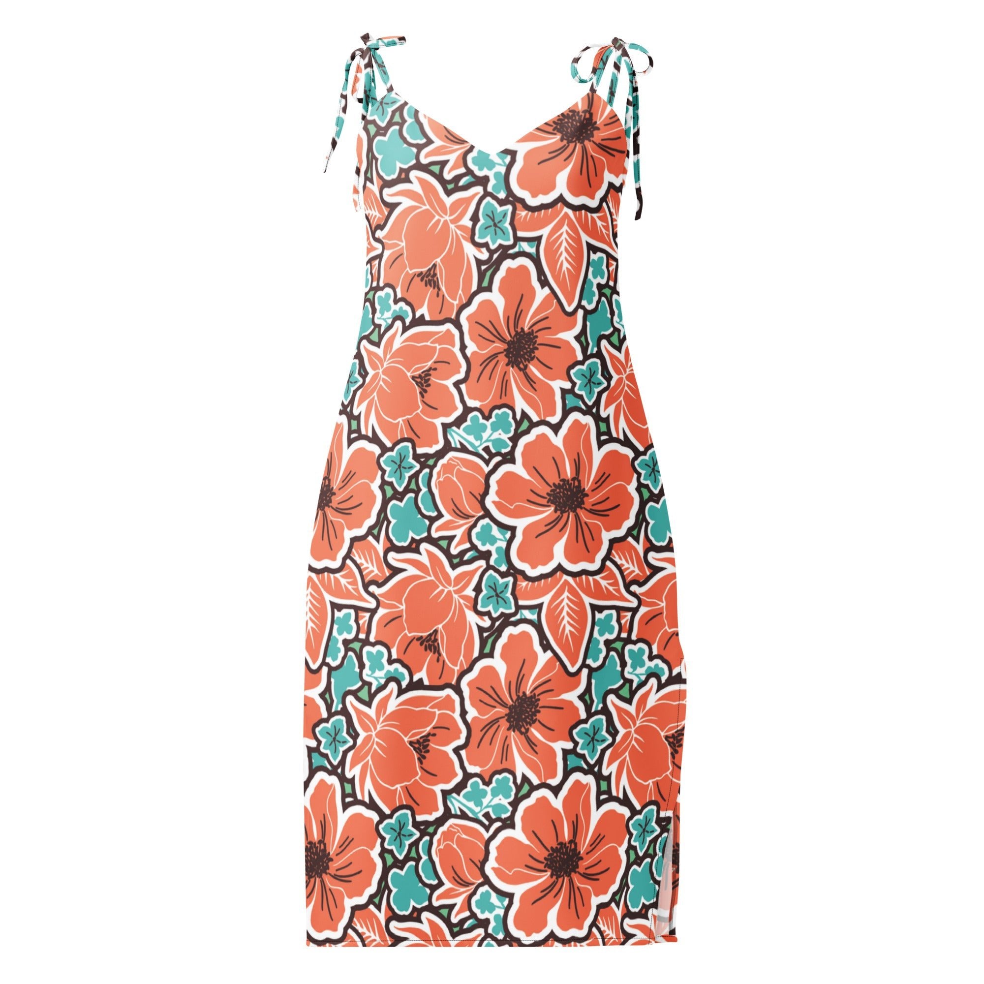Tropical Ambition (Slip Dress - FB0092) - Trillii