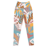 Tropical Crossflex (Crossover Leggings w/pockets - FB0024) - Trillii