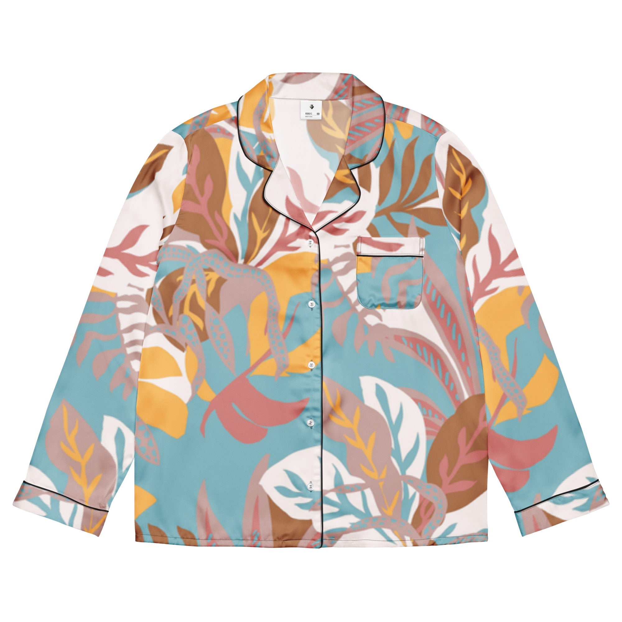 Tropical Dream (Pajama Shirt (Long) - FB0024) - Trillii