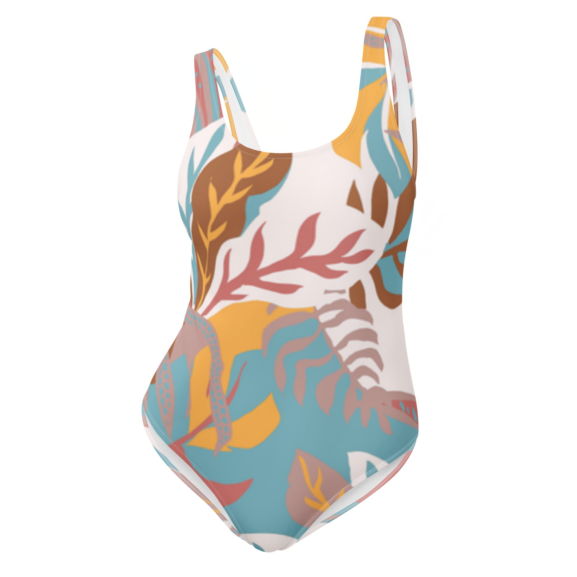 Tropical One (One - Piece Swimsuit - FB0024) - Trillii