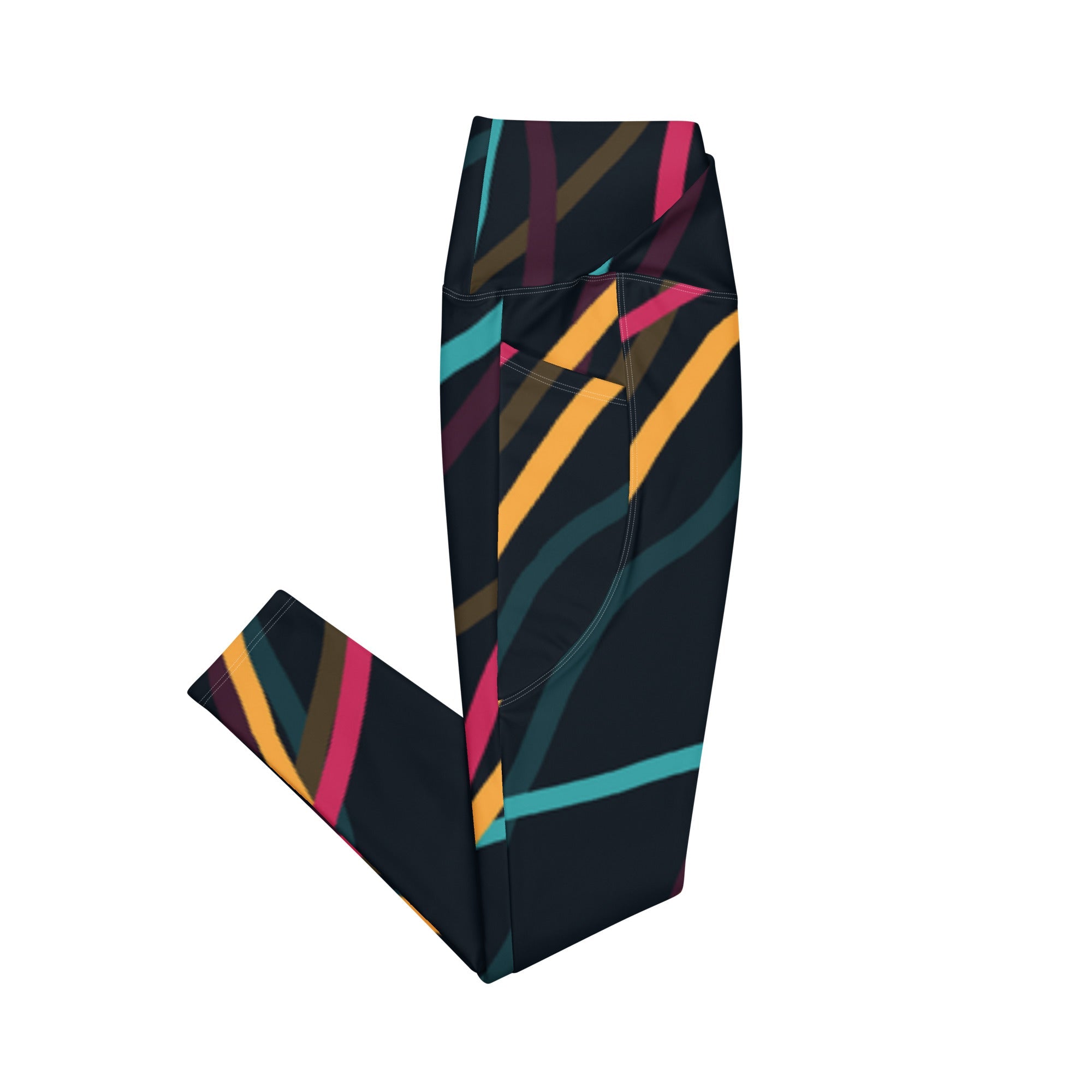 Velocity (Crossover Leggings w/ Pockets - FB0012) - Trillii