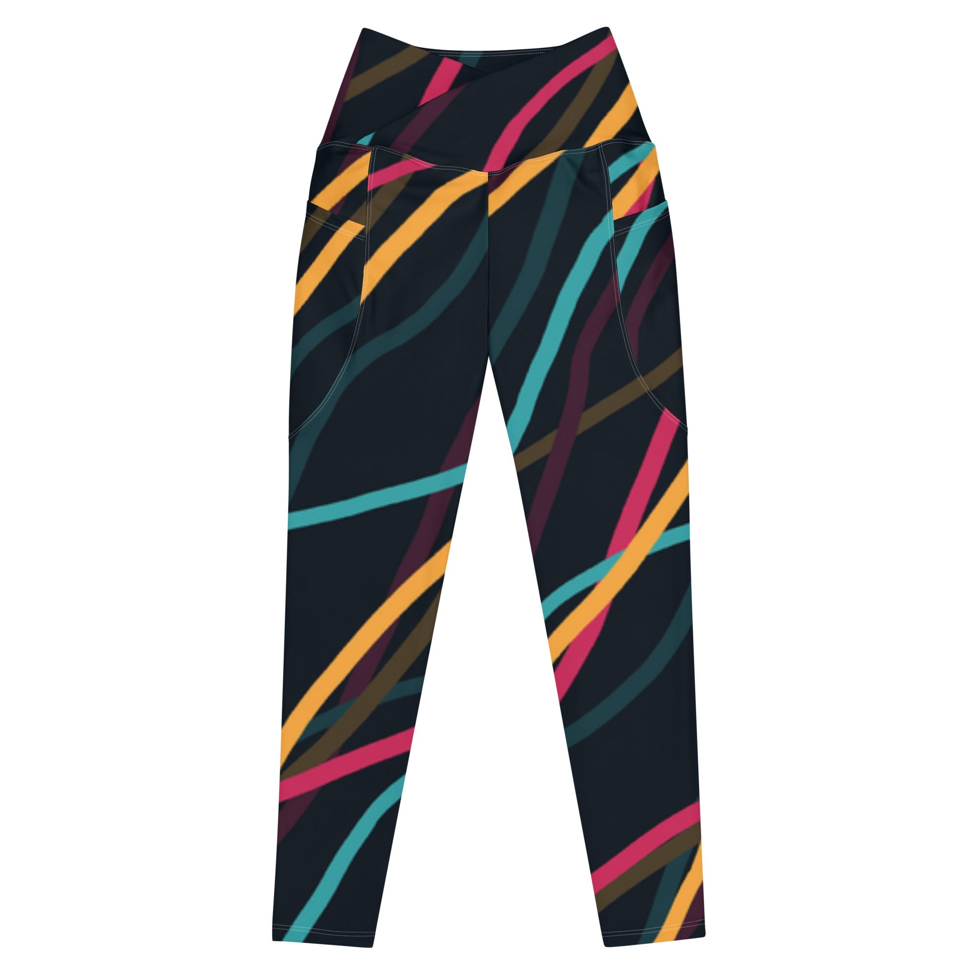 Velocity (Crossover Leggings w/ Pockets - FB0012) - Trillii