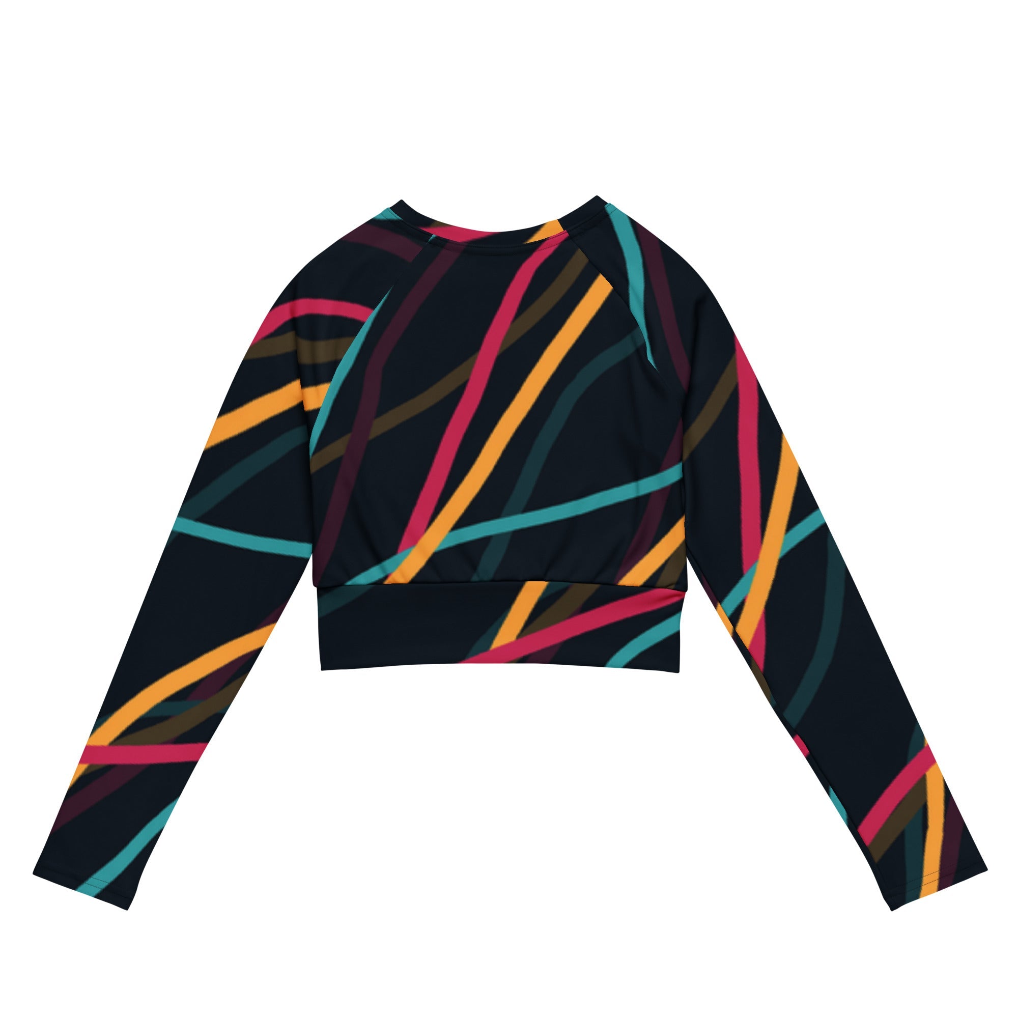 Velocity (Long Sleeve Cropped Top - FB0012) - Trillii