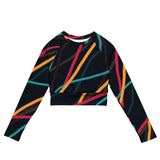Velocity (Long Sleeve Cropped Top - FB0012) - Trillii