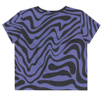 Violet Creatures (Crop T-shirt - FB0018) - Trillii