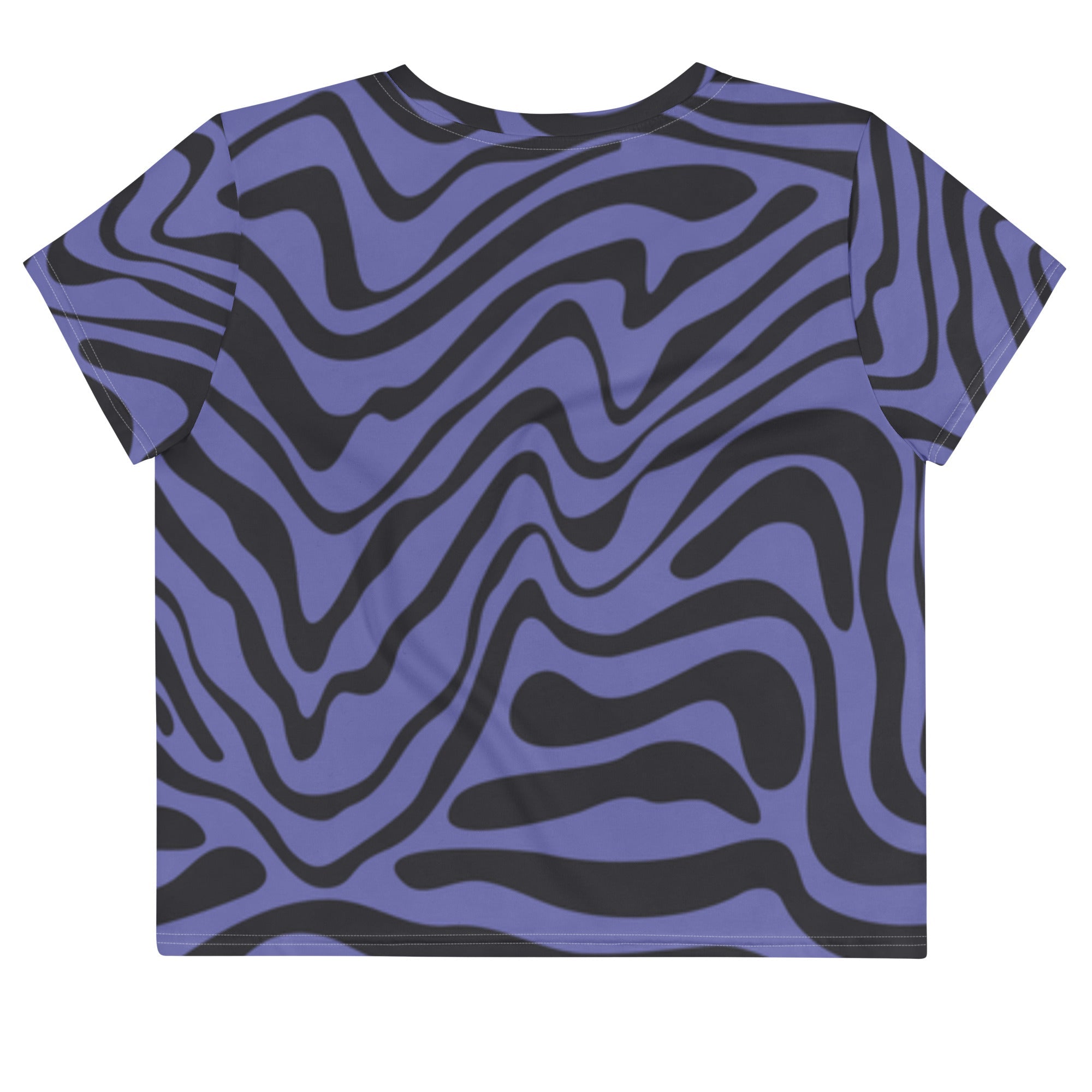 Violet Creatures (Crop T-shirt - FB0018) - Trillii