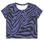 Violet Creatures (Crop T-shirt - FB0018) - Trillii