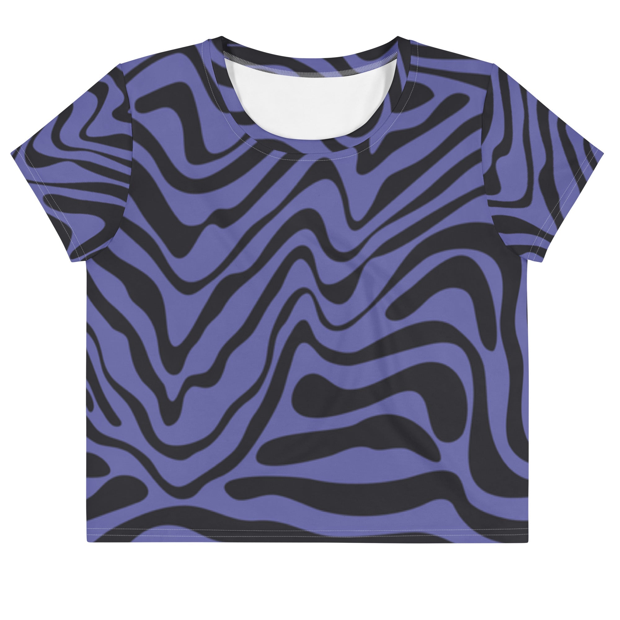 Violet Creatures (Crop T-shirt - FB0018) - Trillii