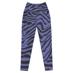Violet Creatures (Crossover Leggings w/pockets - FB0018) - Trillii