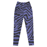 Violet Creatures (Crossover Leggings w/pockets - FB0018) - Trillii