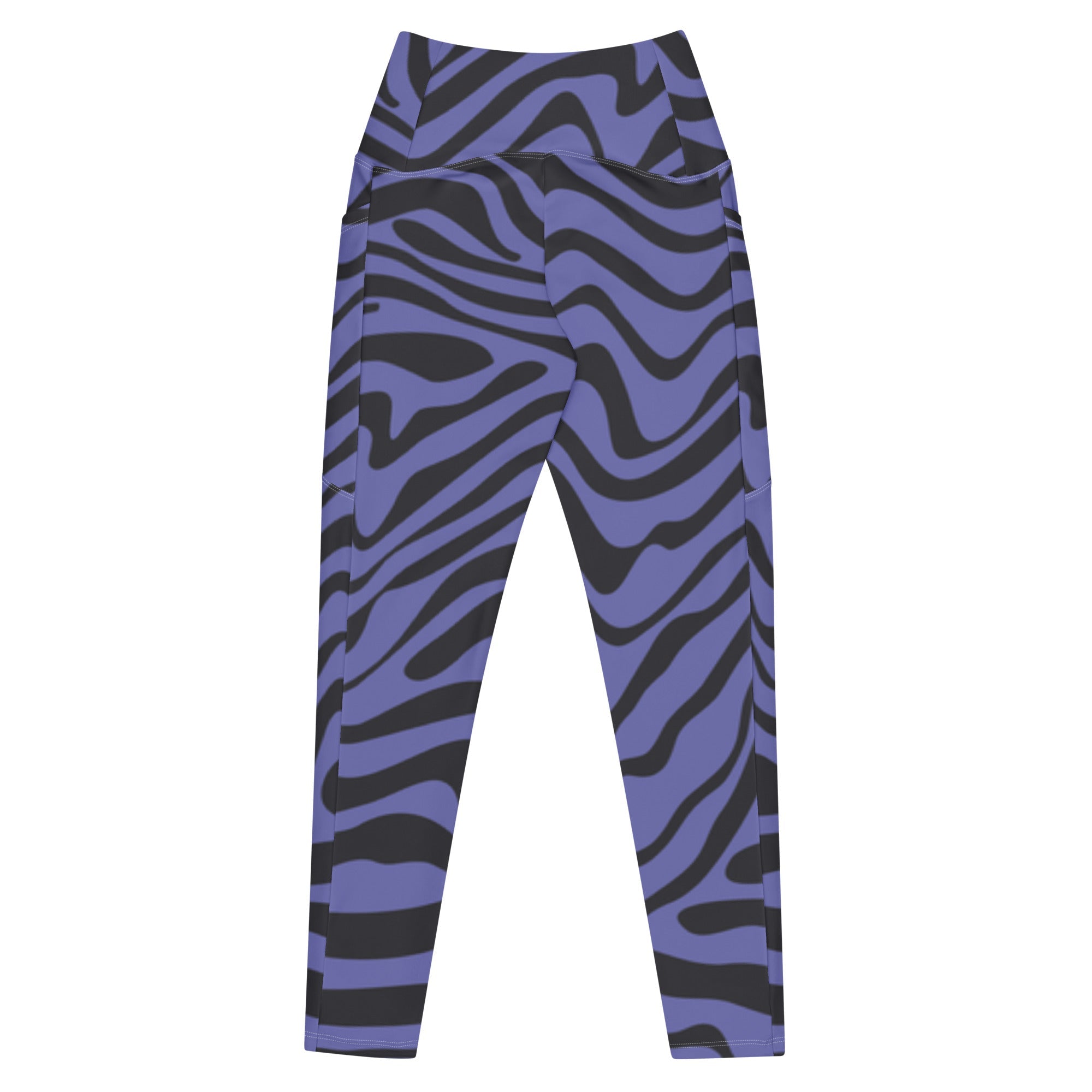 Violet Creatures (Crossover Leggings w/pockets - FB0018) - Trillii