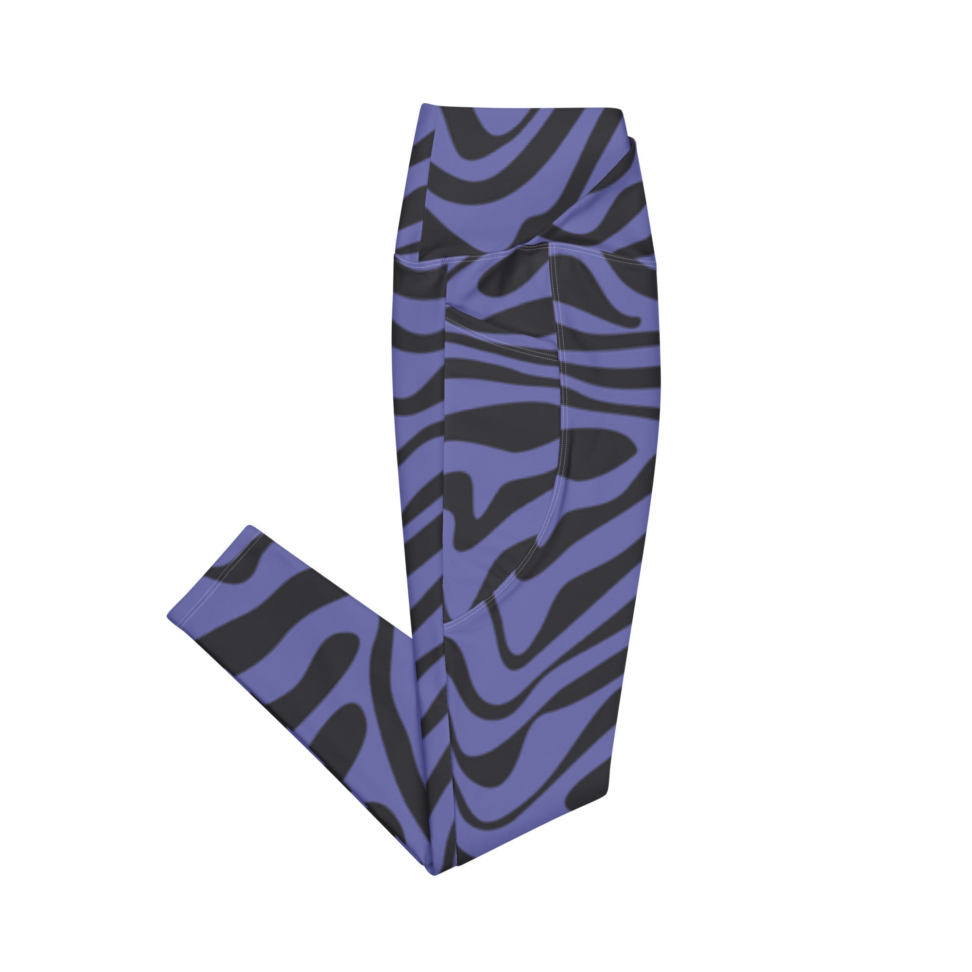 Violet Creatures (Crossover Leggings w/pockets - FB0018) - Trillii