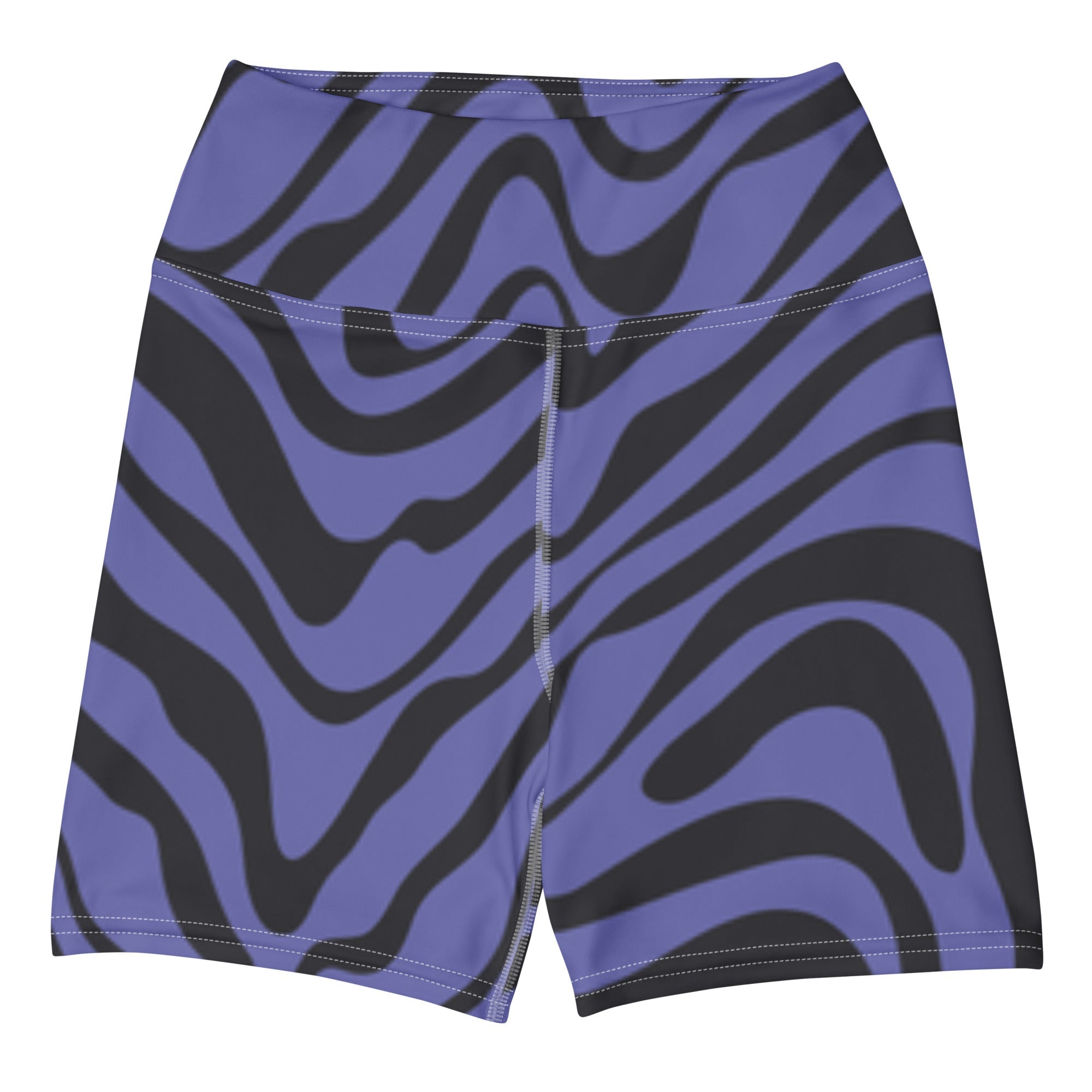 Violet Creatures (Yoga Shorts - FB0018) - Trillii