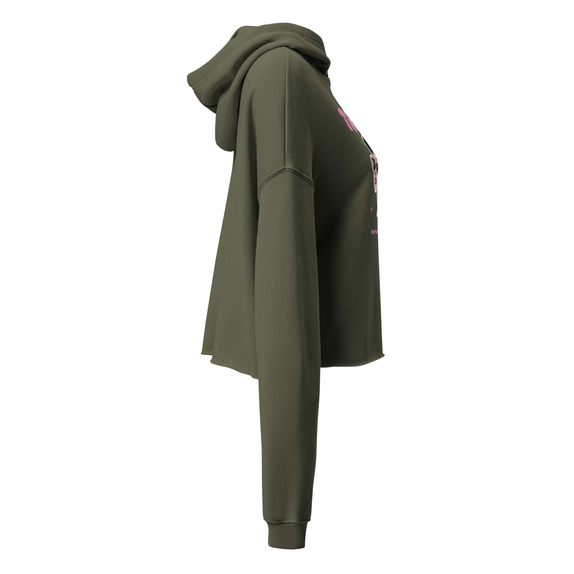 Watch TV (Crop Hoodie) - Trillii