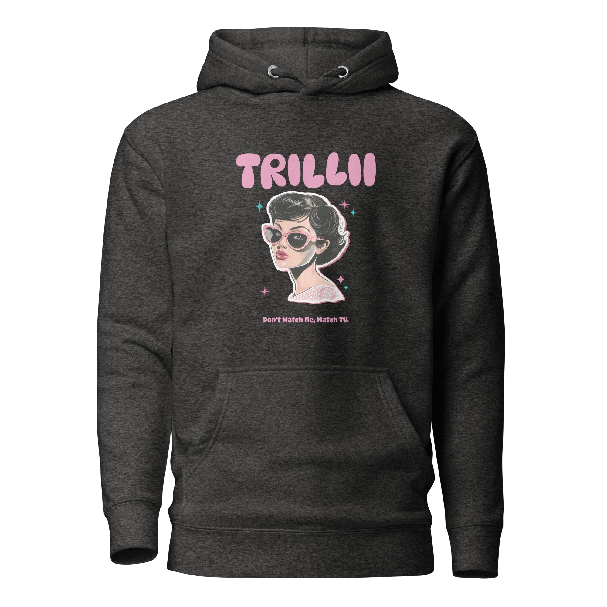 Watch TV (Women's Hoodie - FB0149) - Trillii