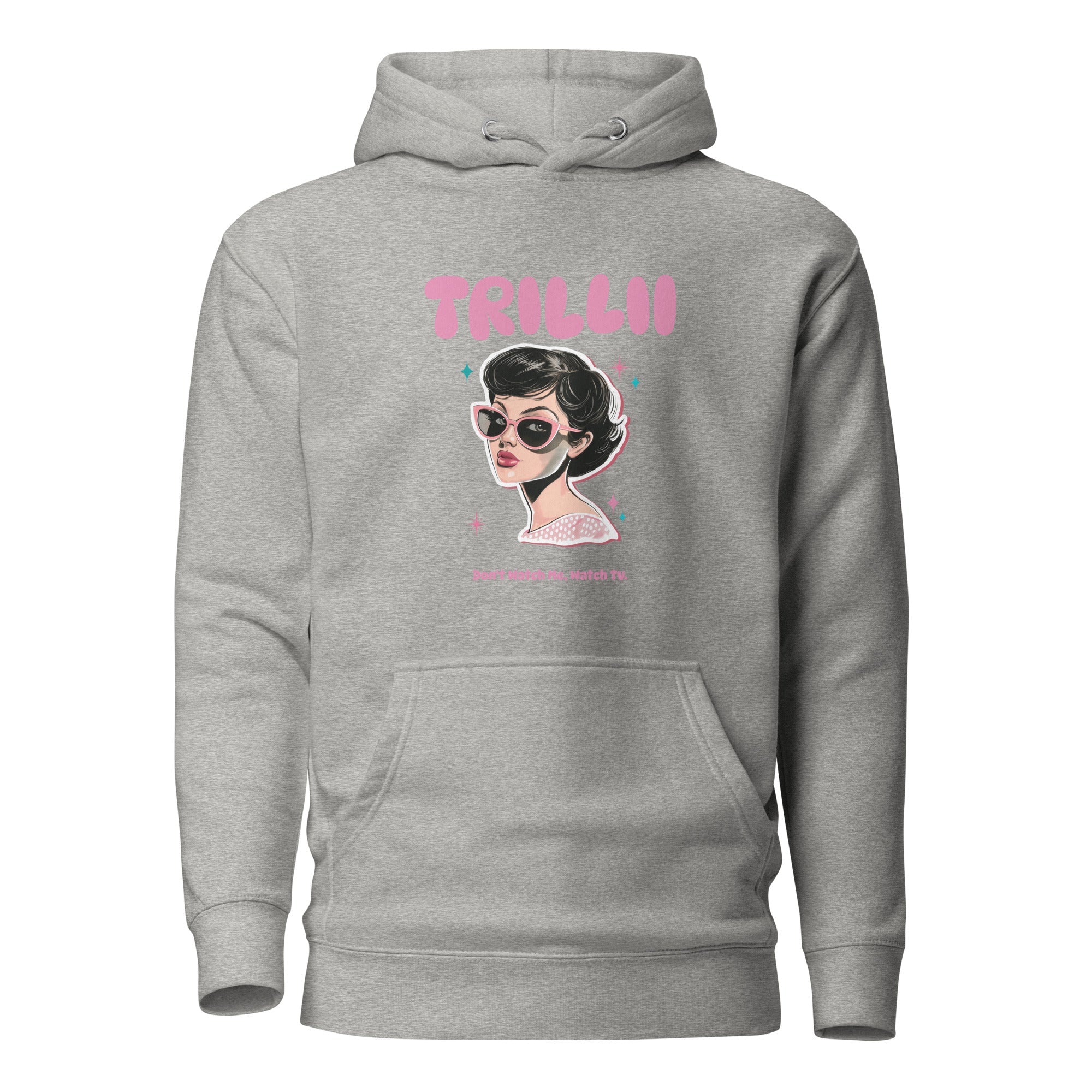 Watch TV (Women's Hoodie - FB0149) - Trillii