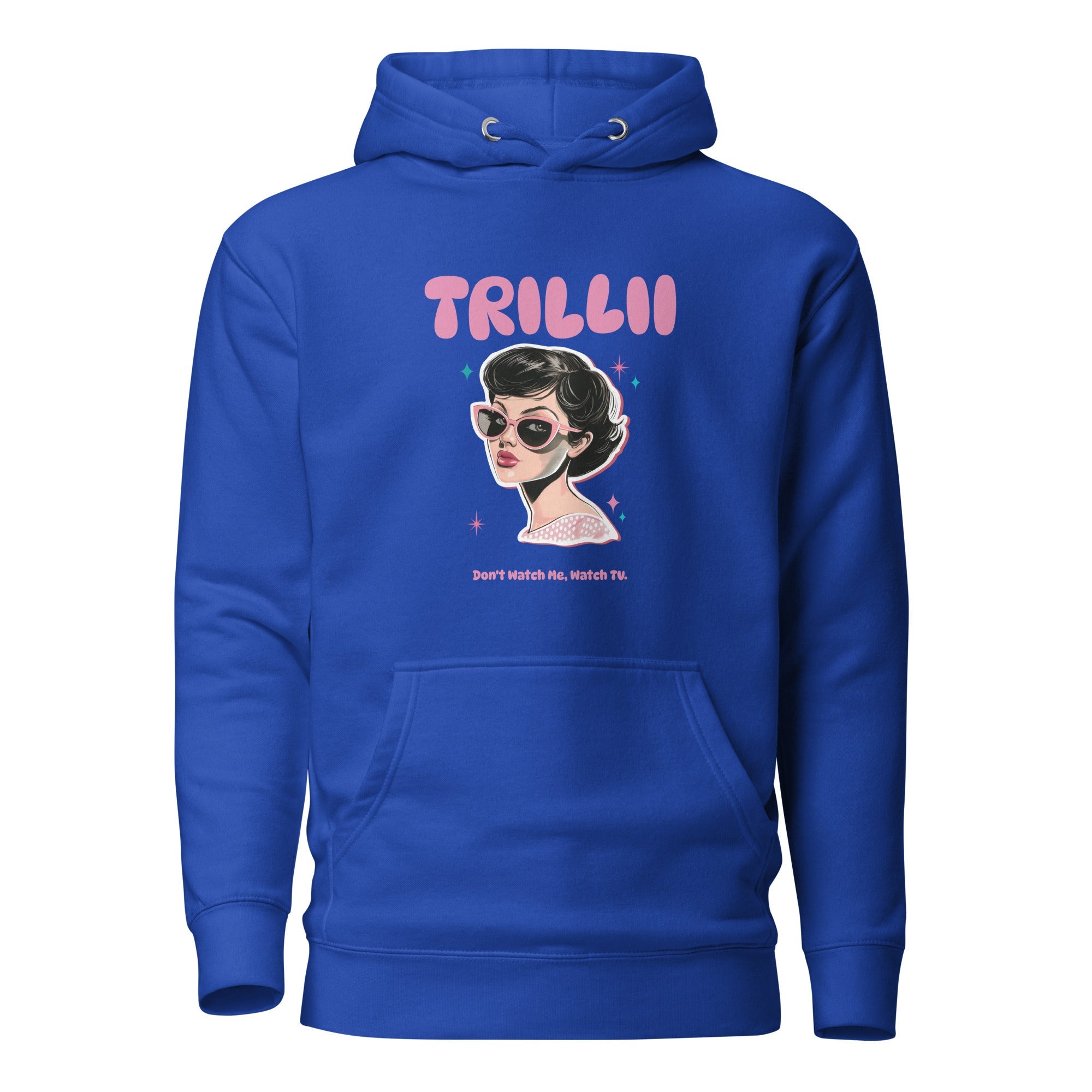 Watch TV (Women's Hoodie - FB0149) - Trillii