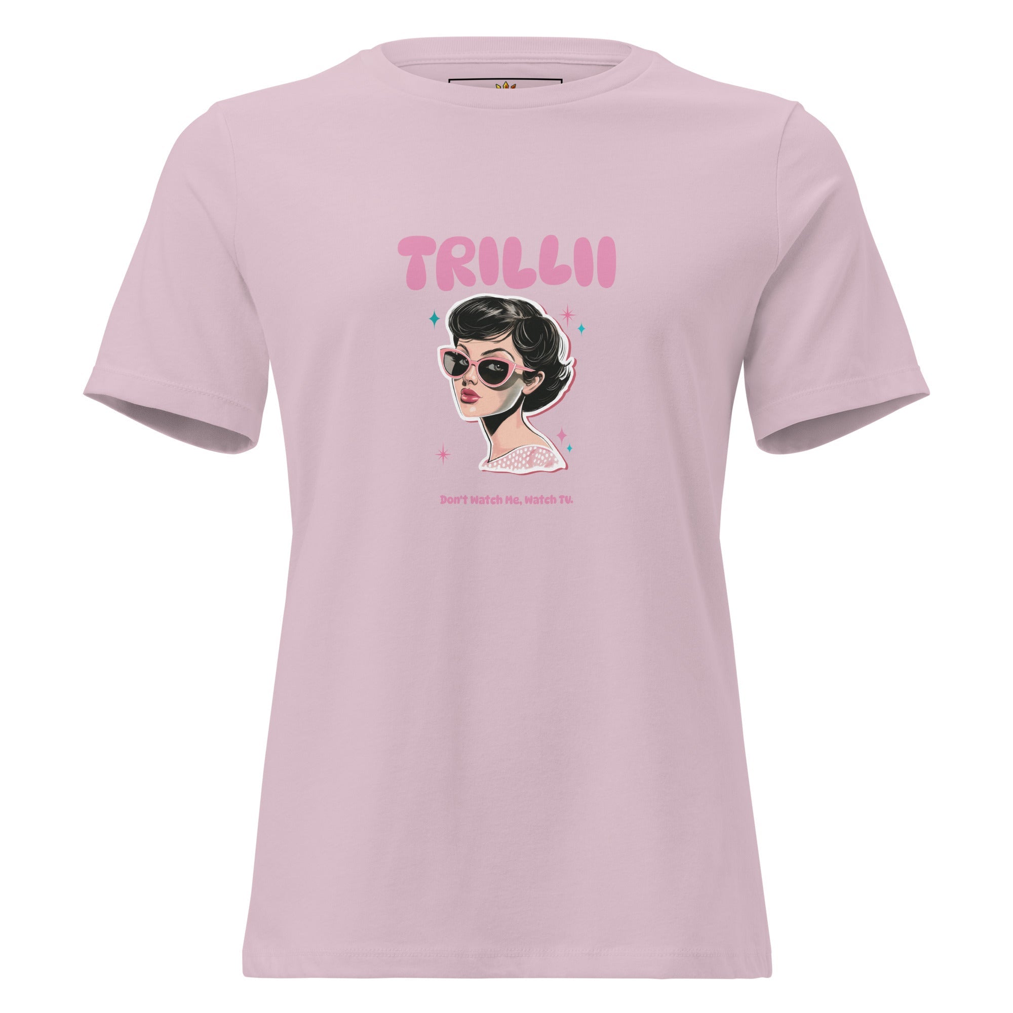 Watch TV (Women's Relaxed T-Shirt) - Trillii