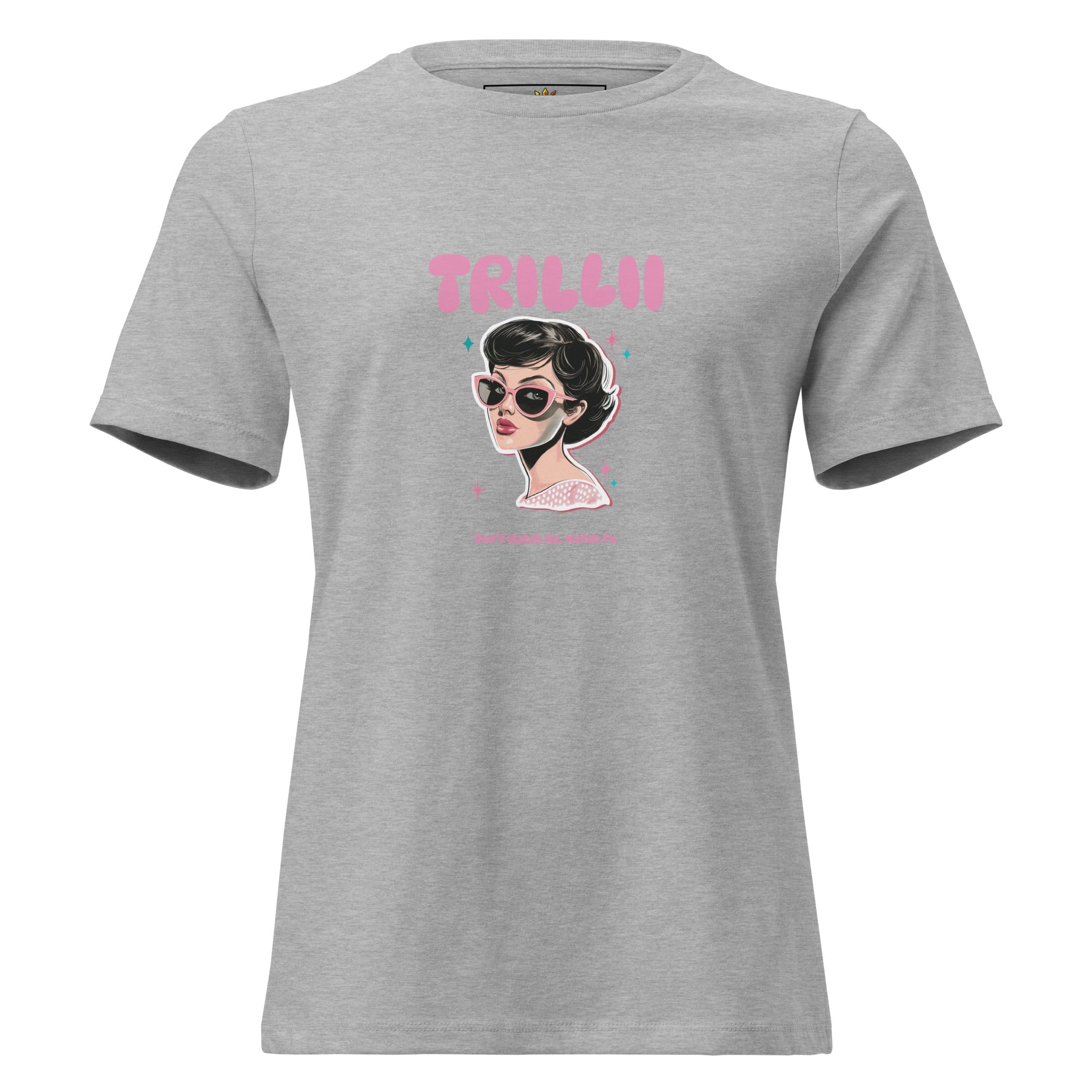 Watch TV (Women's Relaxed T-Shirt) - Trillii