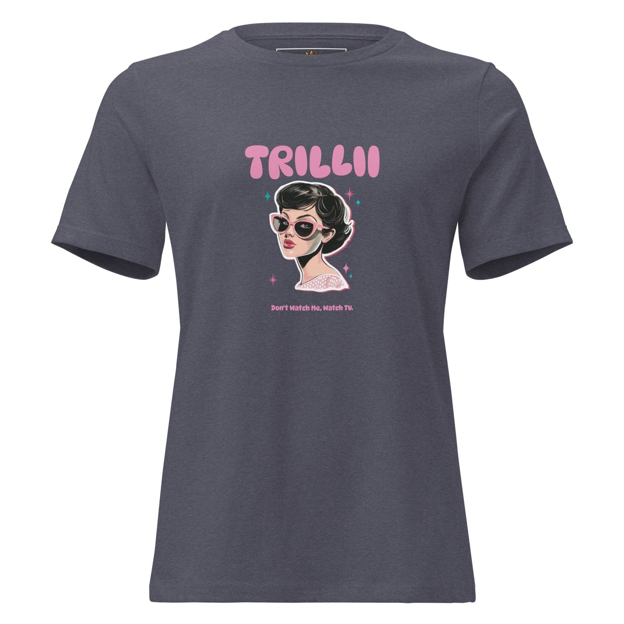 Watch TV (Women's Relaxed T-Shirt) - Trillii