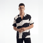 Waveform (Button Shirt - FB008) - Trillii
