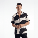 Waveform (Button Shirt - FB008) - Trillii