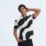 Waveform (Slim Fit Polo - FB0028) - Trillii