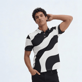 Waveform (Slim Fit Polo - FB0028) - Trillii