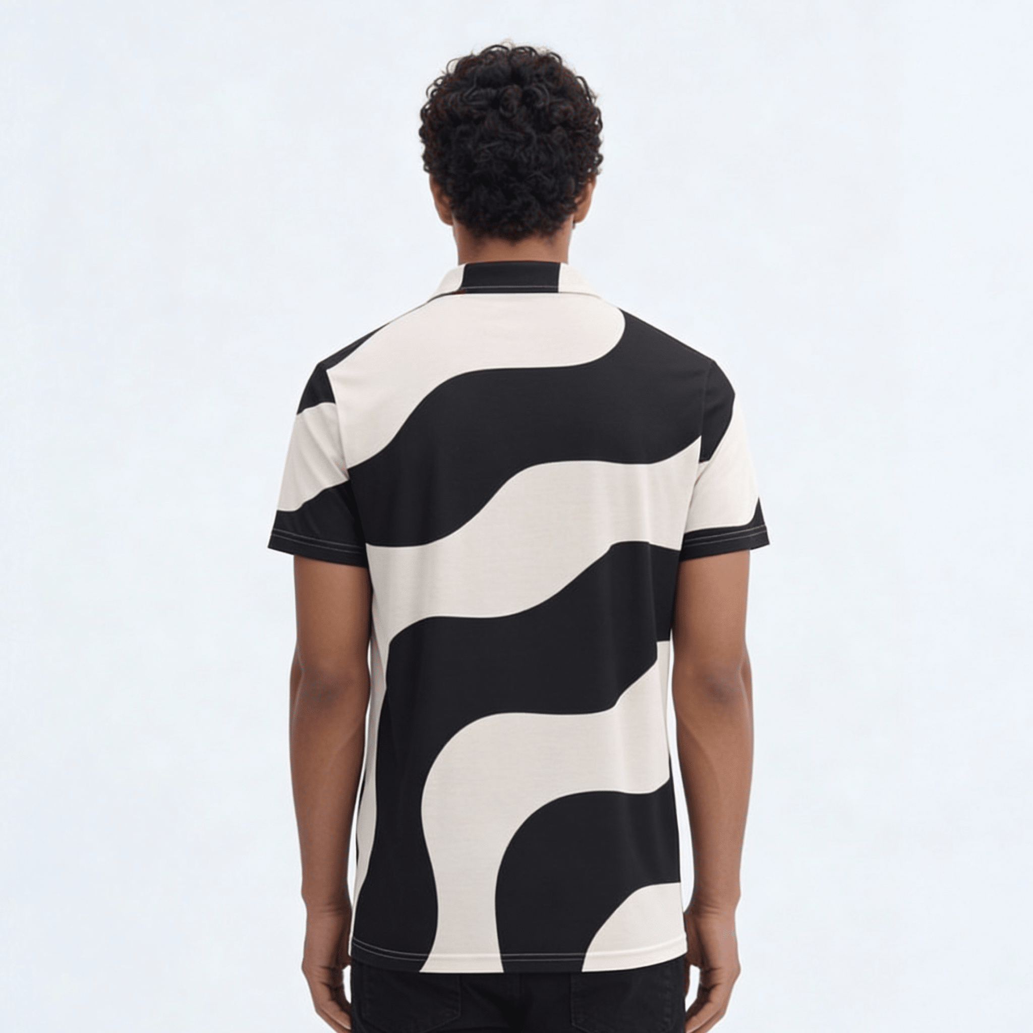 Waveform (Slim Fit Polo - FB0028) - Trillii