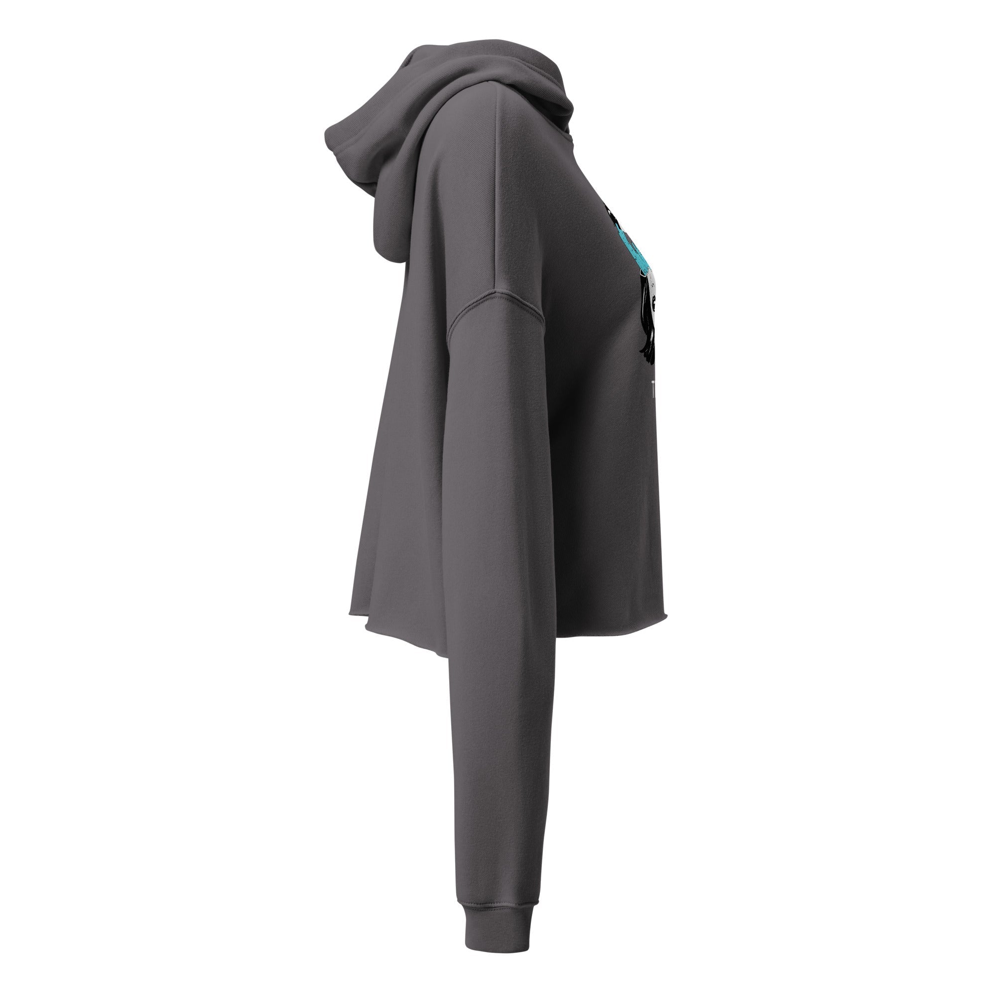 Wavy (Crop Hoodie) - Trillii
