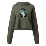 Wavy (Crop Hoodie) - Trillii