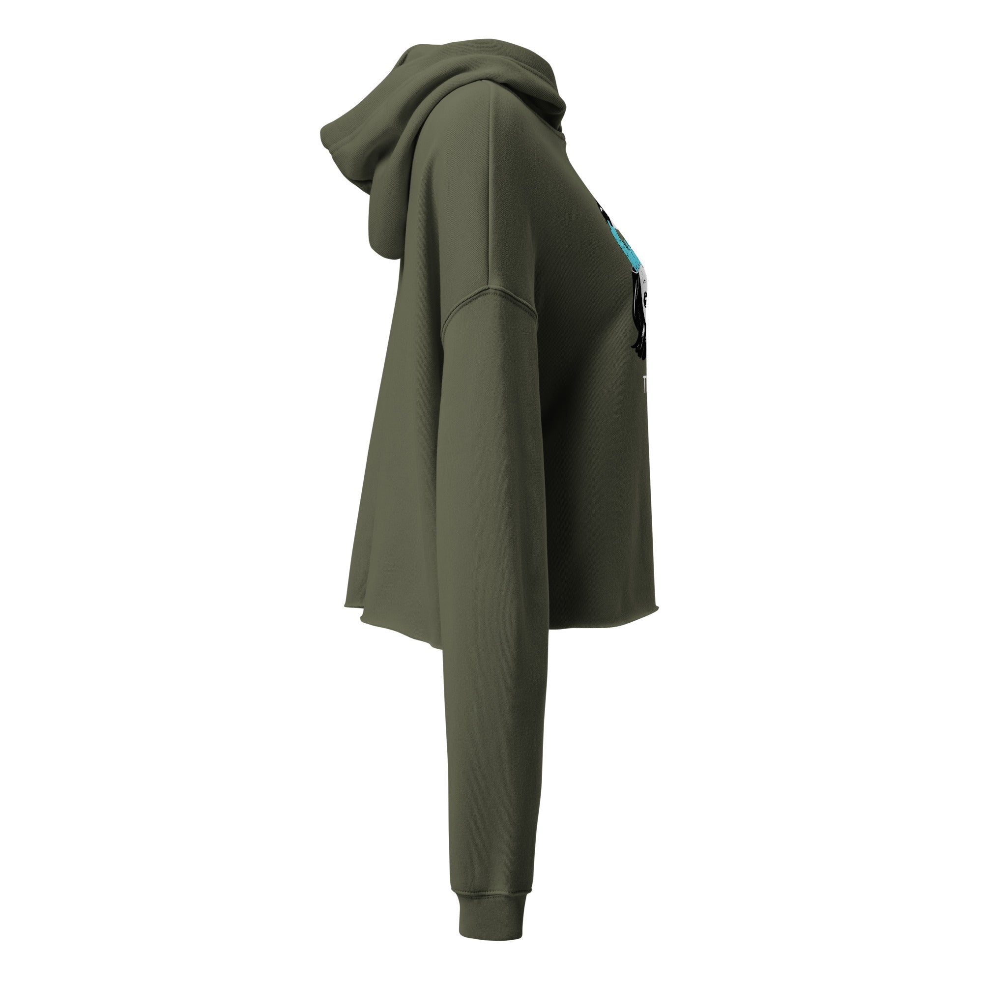 Wavy (Crop Hoodie) - Trillii