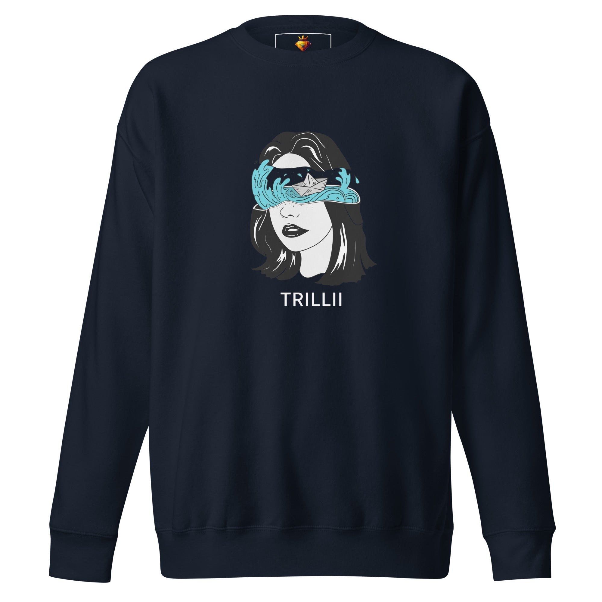Wavy (Unisex Premium Sweatshirt) - Trillii